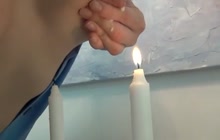 Squirting lactation candles weird fetish
